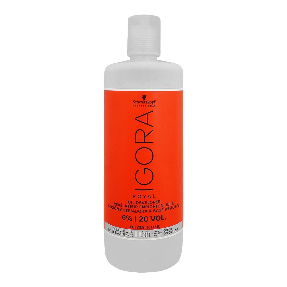 Schwarzkopf Igora Oil Developer, 6% 20 Vol, 1000ml