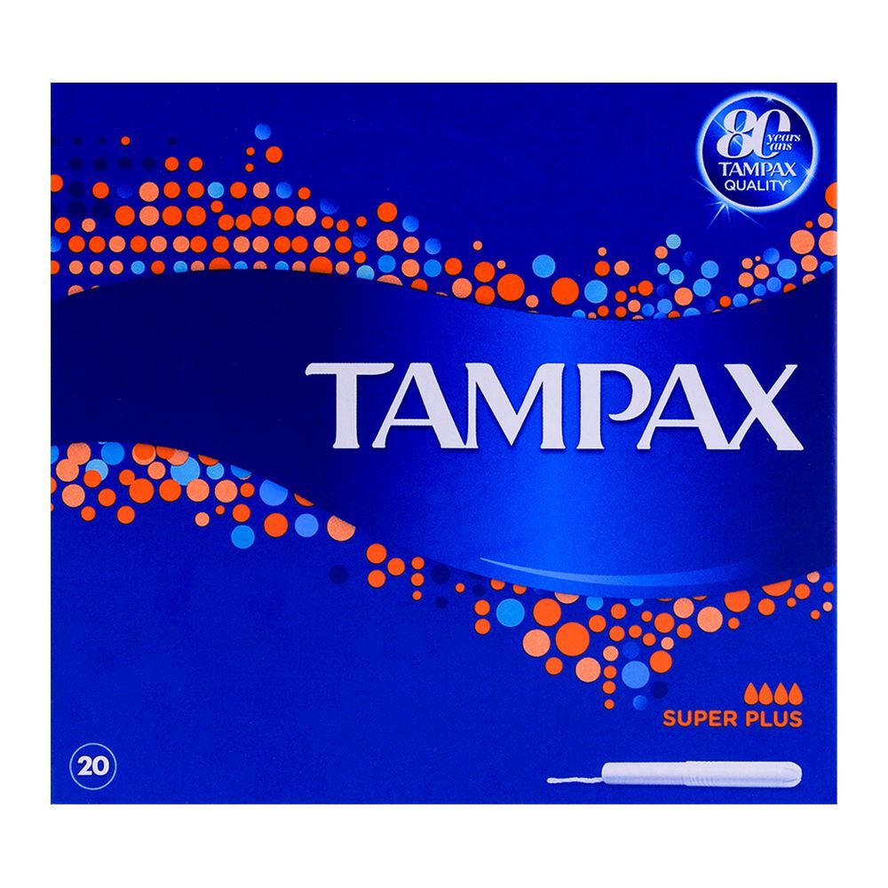 Tampax Super Plus 20-Pack