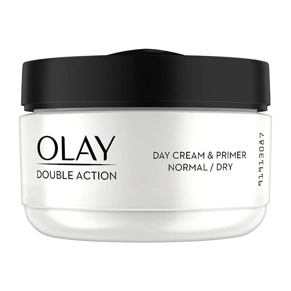 Olay Double Action Day Cream & Primer, Normal/Dry Skin, 50ml