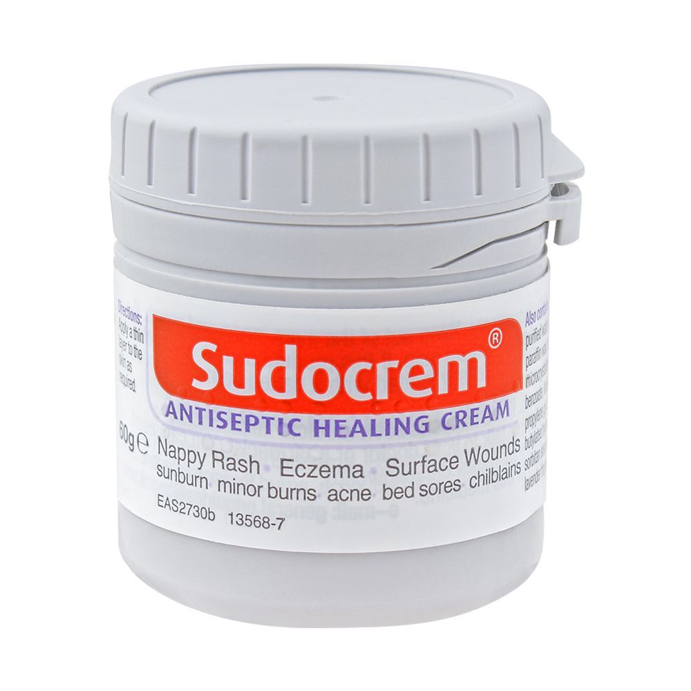 Sudocrem Antiseptic Nappy Rash Healing Cream, 60g