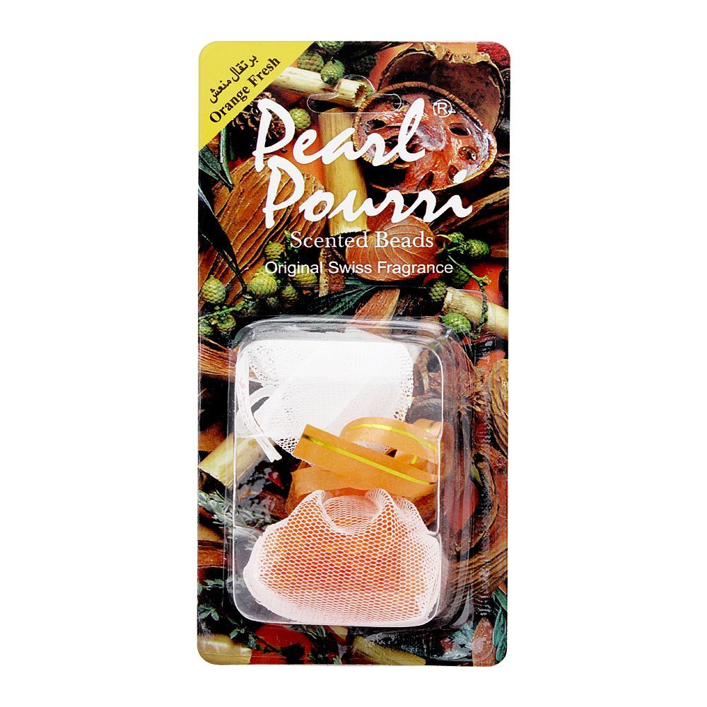 Pearl Pourri Scented Beads, Orange Fresh