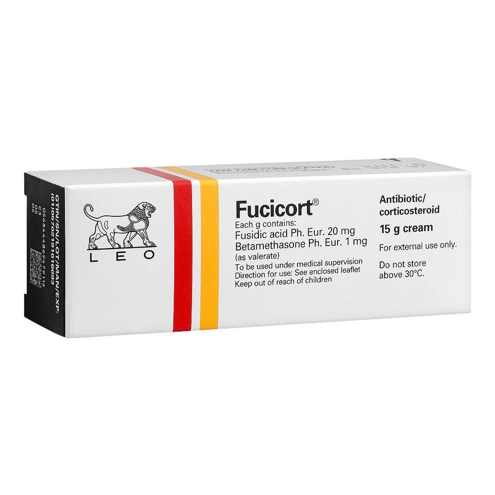 Leo Pharma Fucicort Cream, 15g