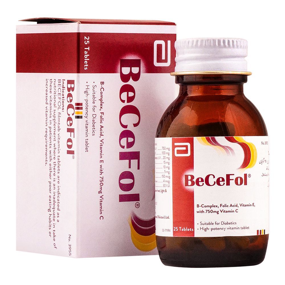 Abbott Becefol Tablet, 25-Pack