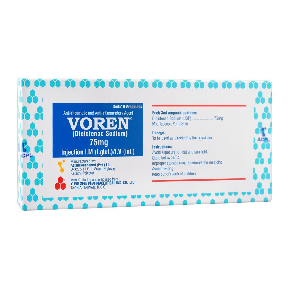 AsianContinental Voren Injection, 75mg (Loose)