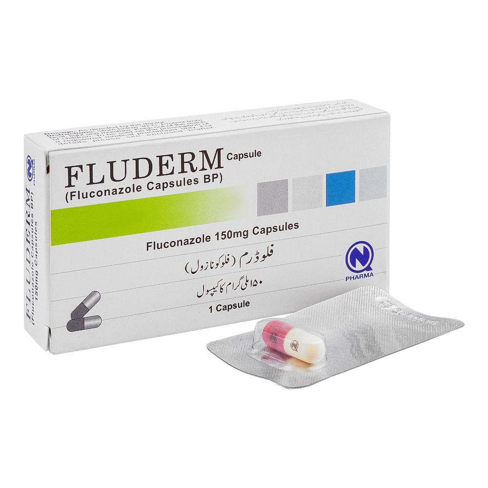 NabiQasim Fluderm Capsule, 150mg, 1-Pack