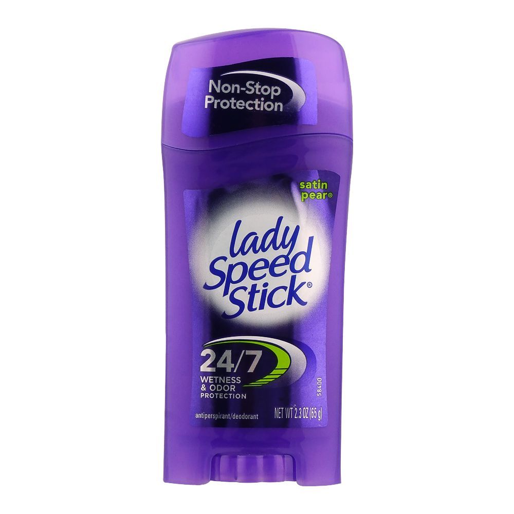 Lady Speed Satin Pear Deodorant Stick, 65g