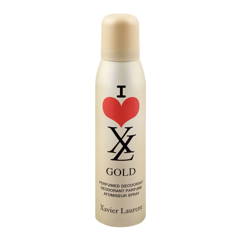 Xavier Laurent Gold I Love Women Deodorant Body Spray, 150ml