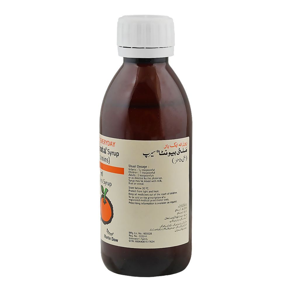 Martin Dow Multibionta Syrup, 120ml