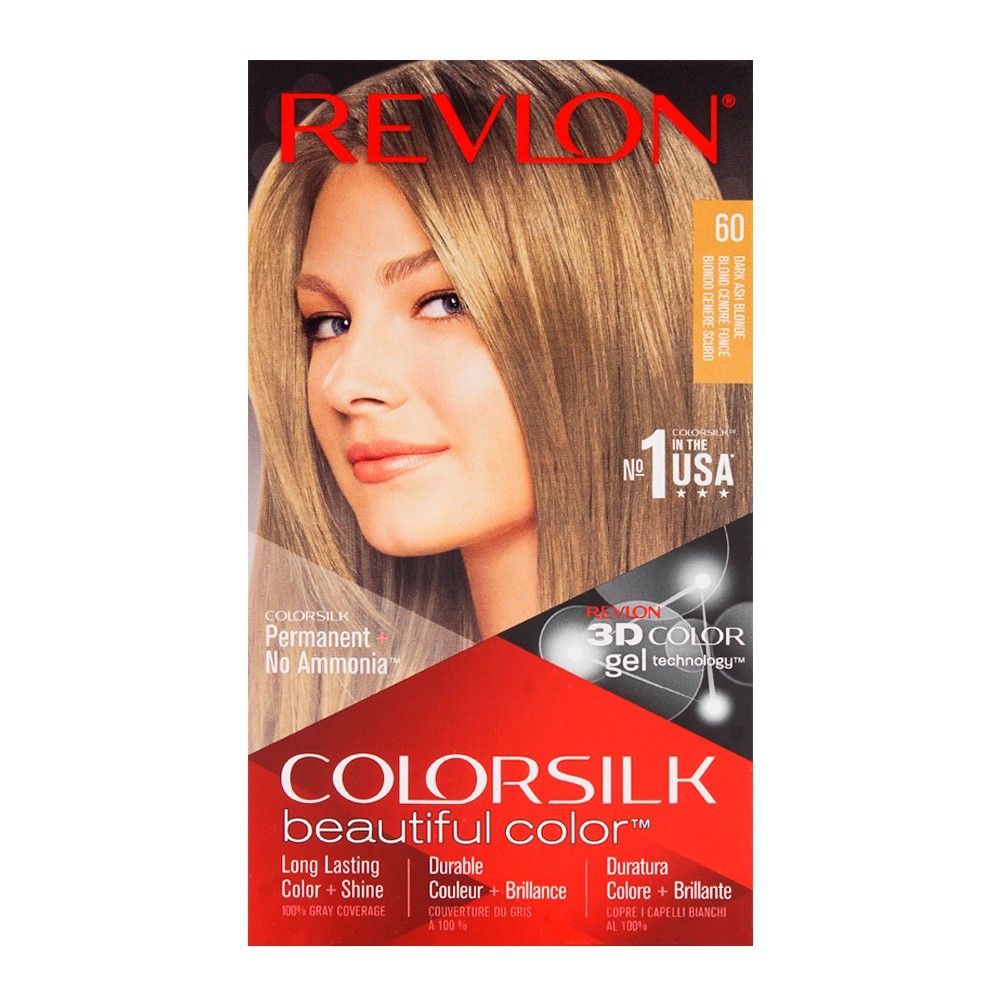 Revlon Colorsilk dark Ash Blonde Hair Color 60