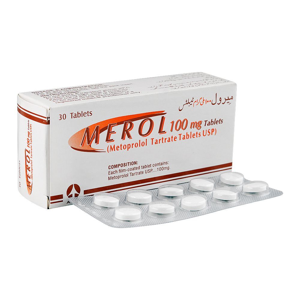 Tab Merol ATCO Laboratories Merol Tablet, 100mg, 30-Pack