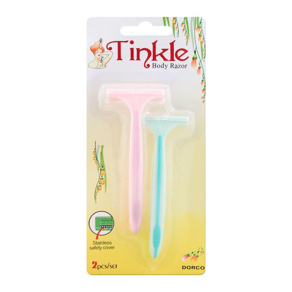 Tinkle Women Body Razor, 2-Pack