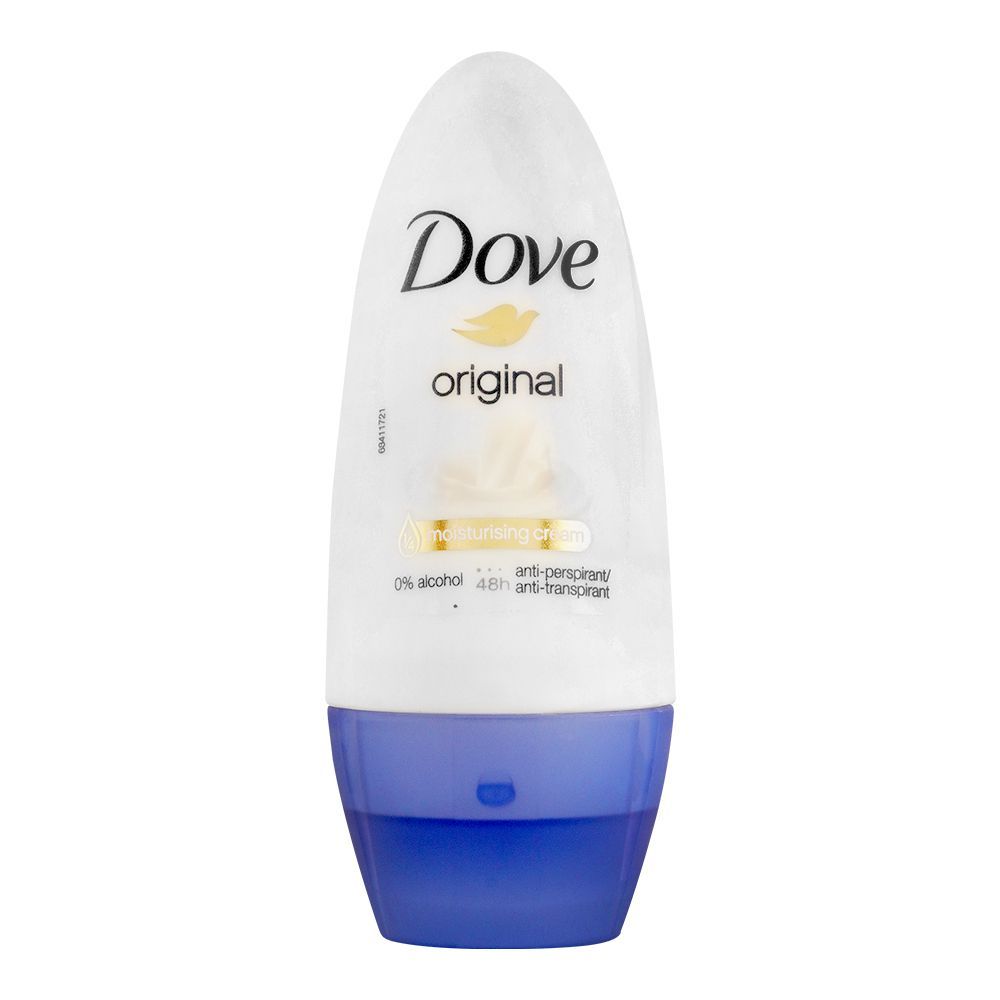 Dove Original Moisturizing Cream Anti-Perspirant Roll On, For Women, 50ml