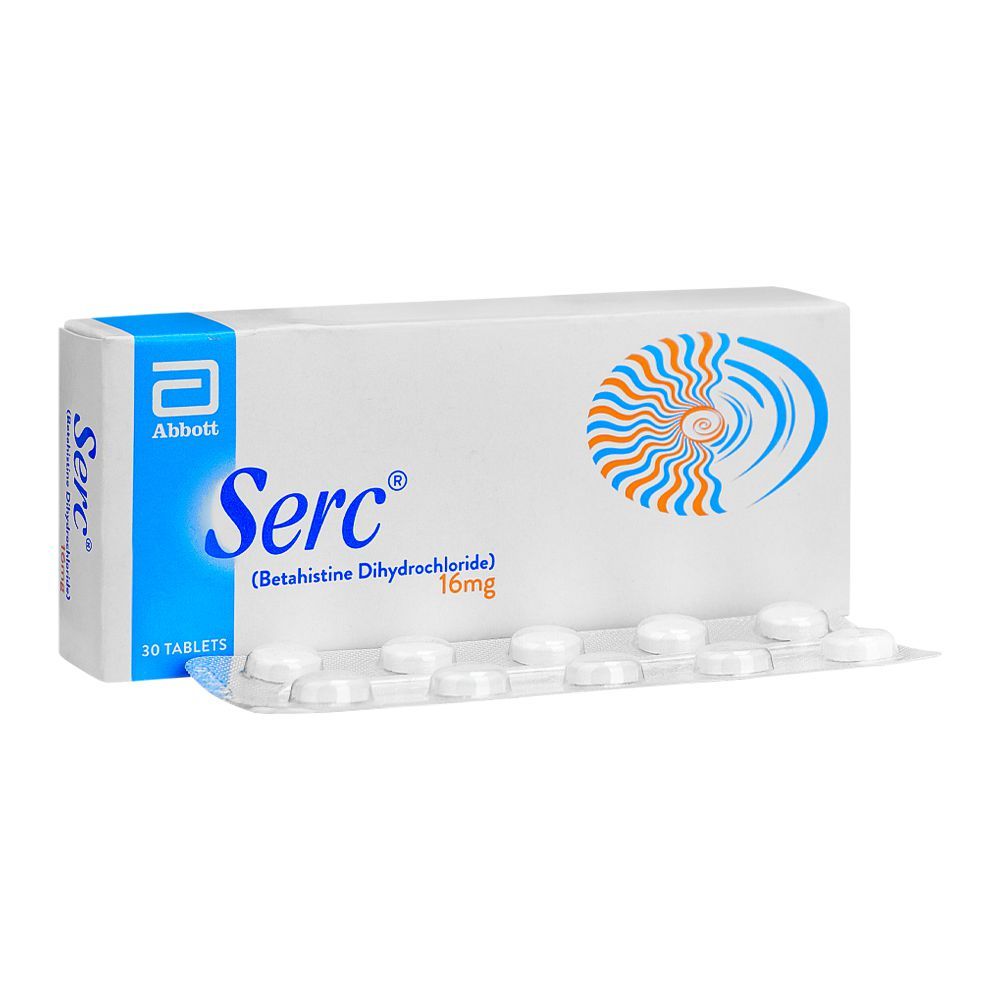 Abbott Serc Tab, Strip, 16mg, 30 Tablets