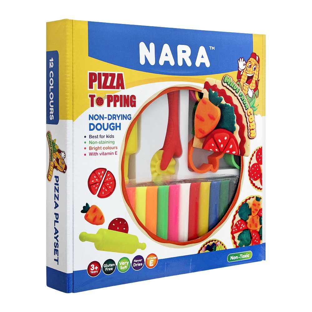 Nara Pizza Topping Non-Drying Dough, 3+ Years, NDD-Pizza