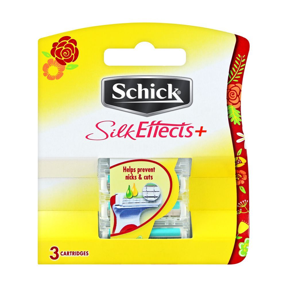 Schick Silk Effects + Cartridges, 3-Pack