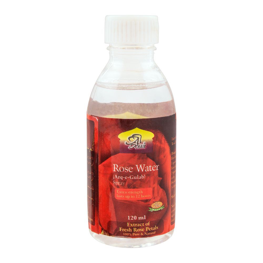 Al Khair Rose Water Spray, Arq-e-Gulab, 120ml