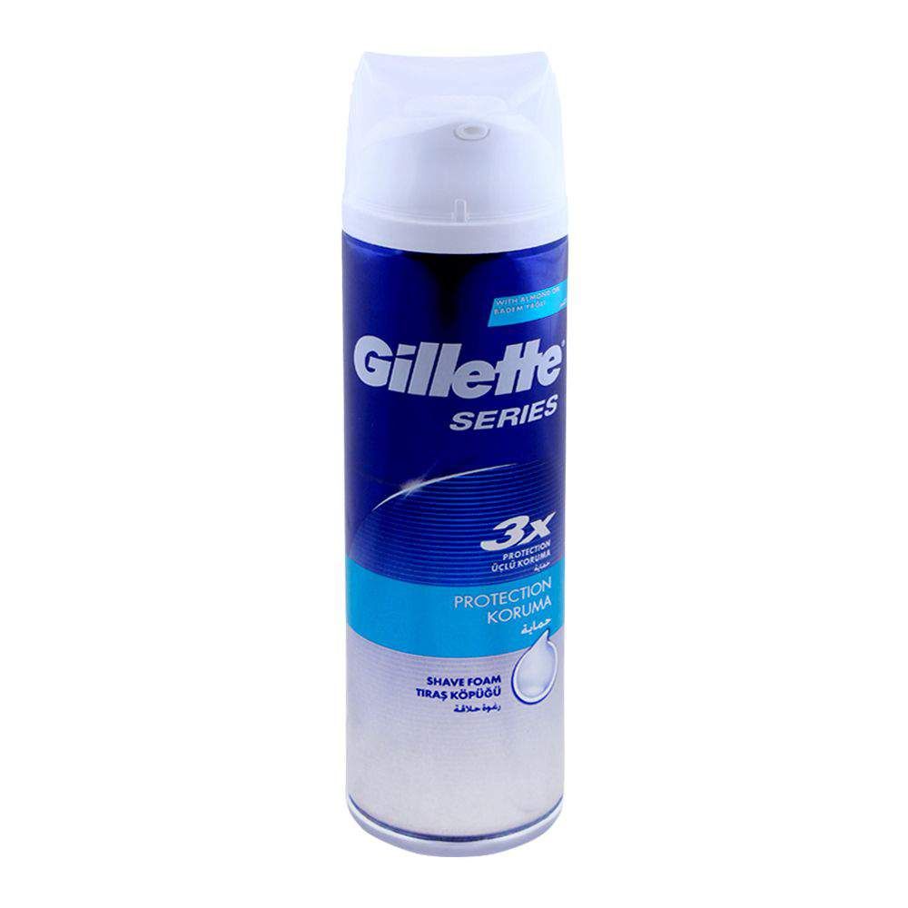 Gillette 3X Protection Shaving Foam 250ml