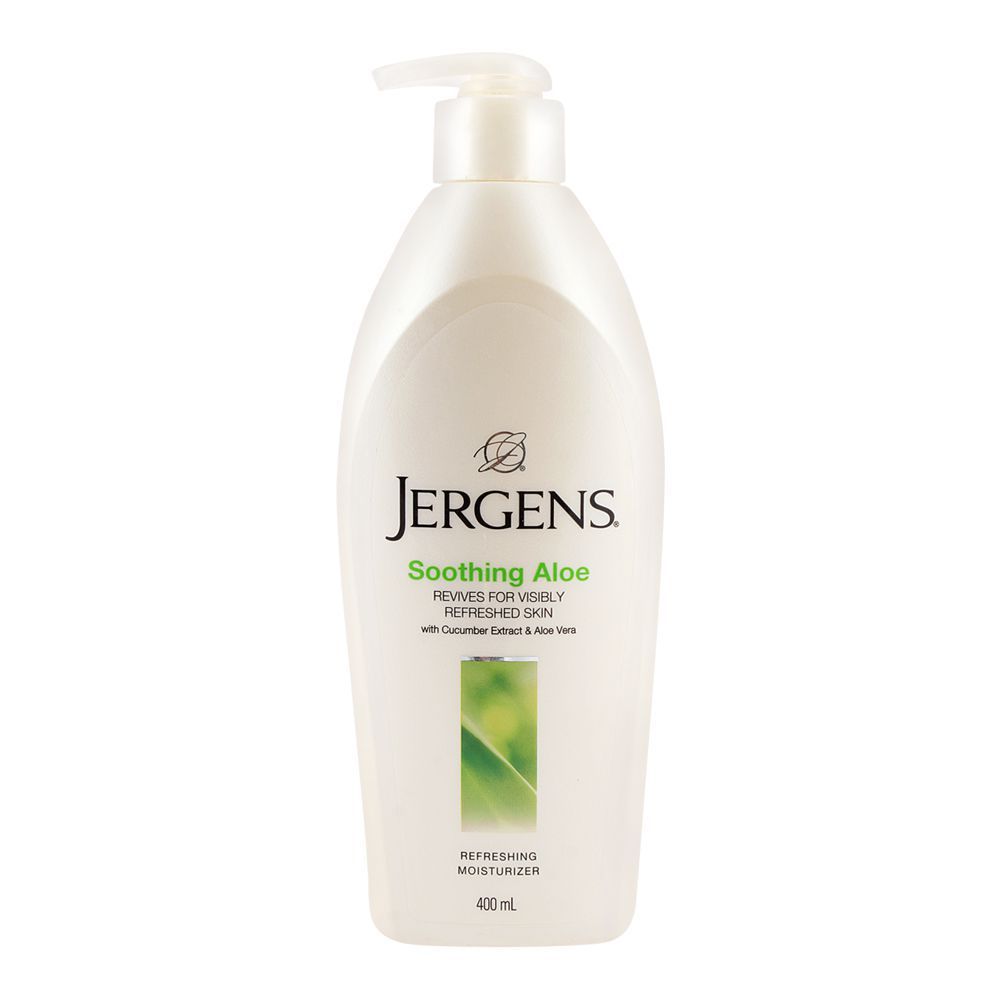 Jergens Soothing Aloe Refreshing Moisturizer 400ml