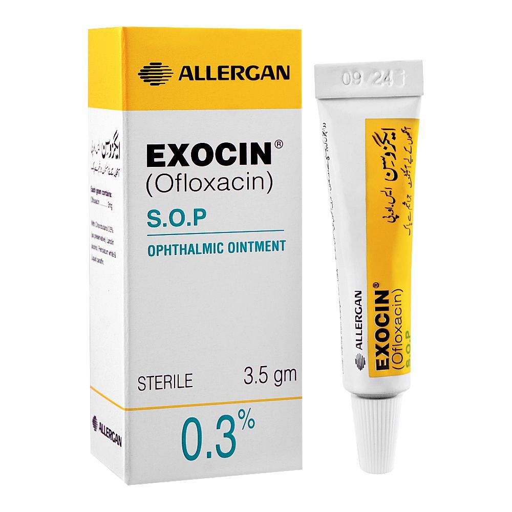 Barrett Hodgson Exocin 0.3% SOP Ointment, 3.5g