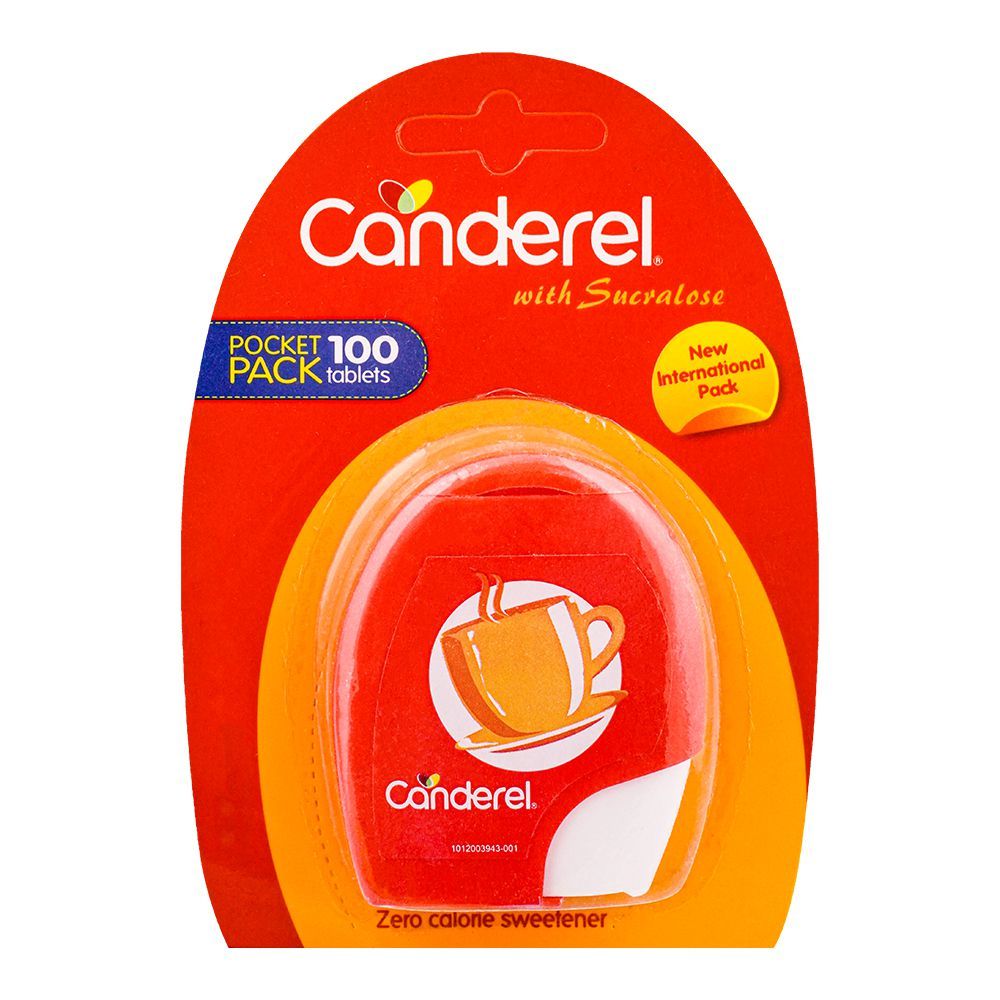 Canderel With Sucralose Tablets, 100-Pack