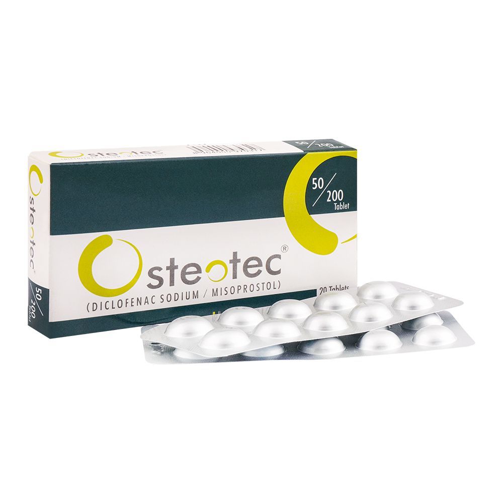 CCL Pharmaceuticals Osteotec Tablet, 50/200mg, 20-Pack