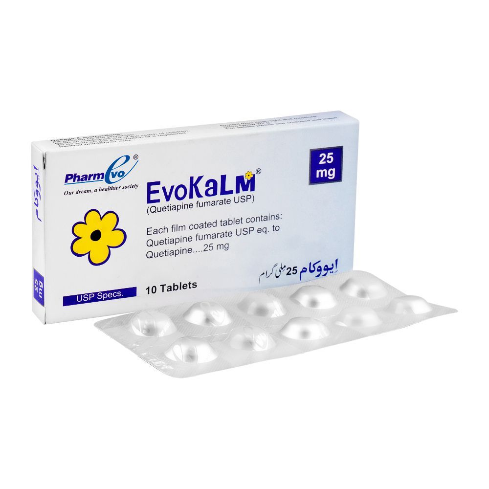 PharmEvo Evokalm Tablet, 25mg, 10-Pack