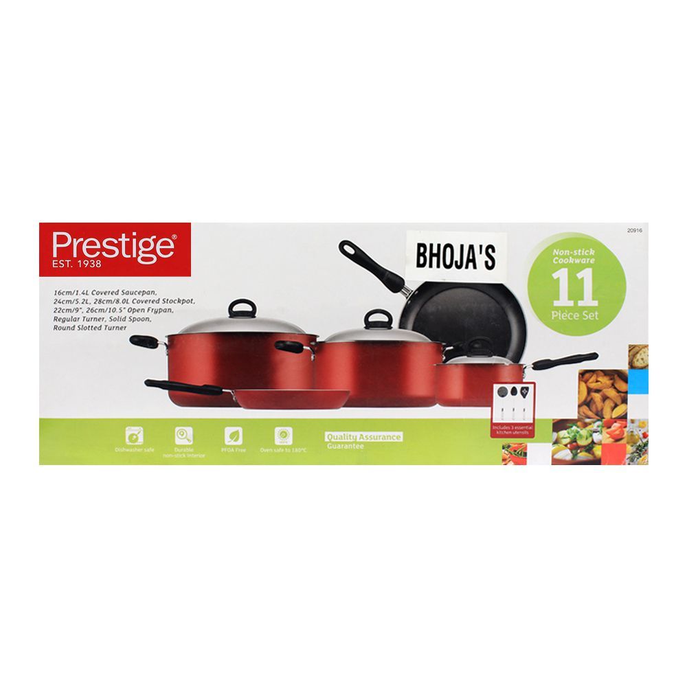 Prestige Non-Stick Cooking Set 11-Pack - 20916