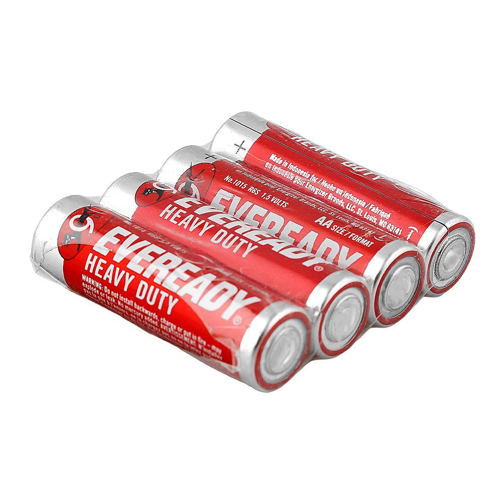 Eveready Super Heavy Duty Batteries, AAA, 4-Count, Energizer