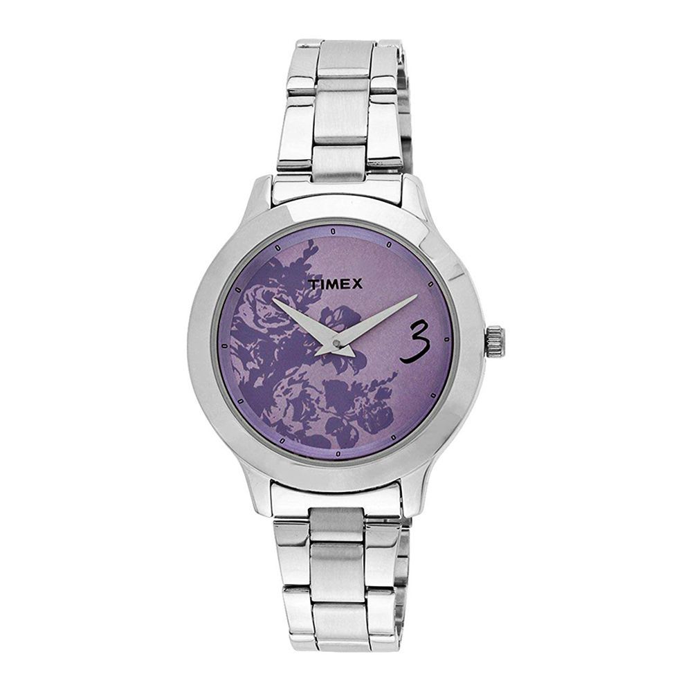 Timex Fashion Analog Women's Watch, Purple - TI000T60200