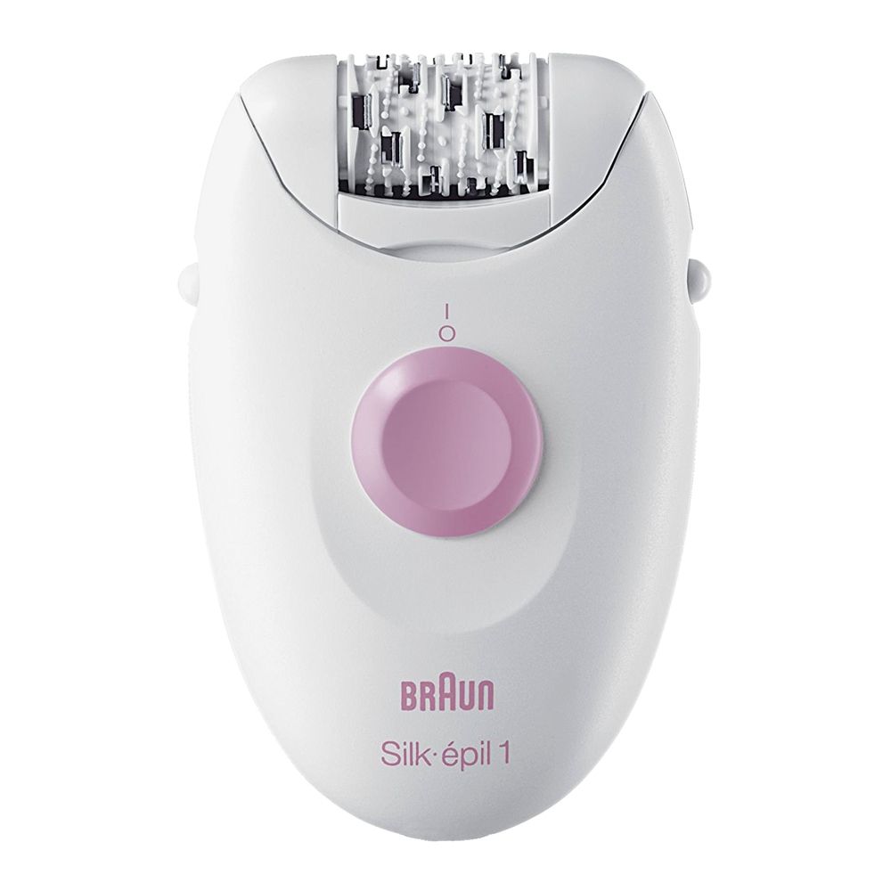 Braun Silk Epil 1 Legs Epilator White/Pink - SE1170