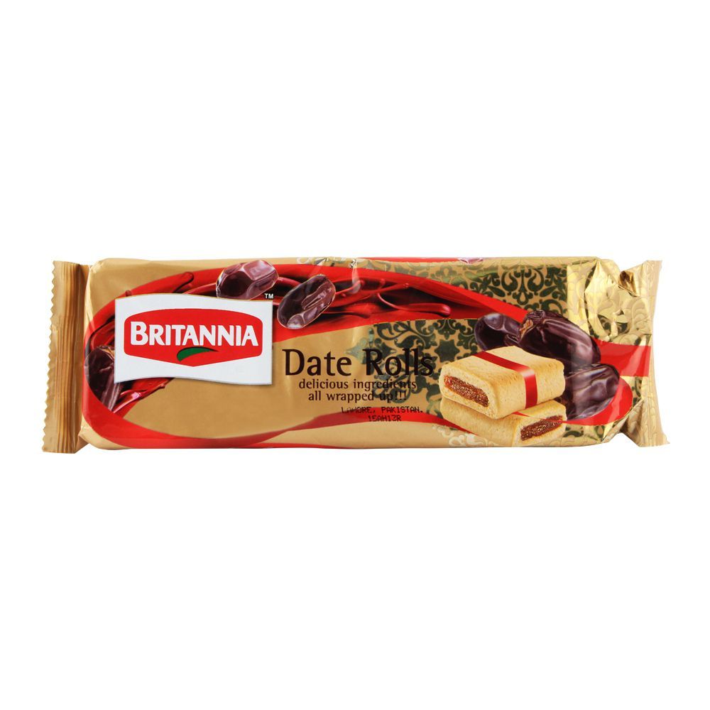 Britannia Date Rolls 90gm