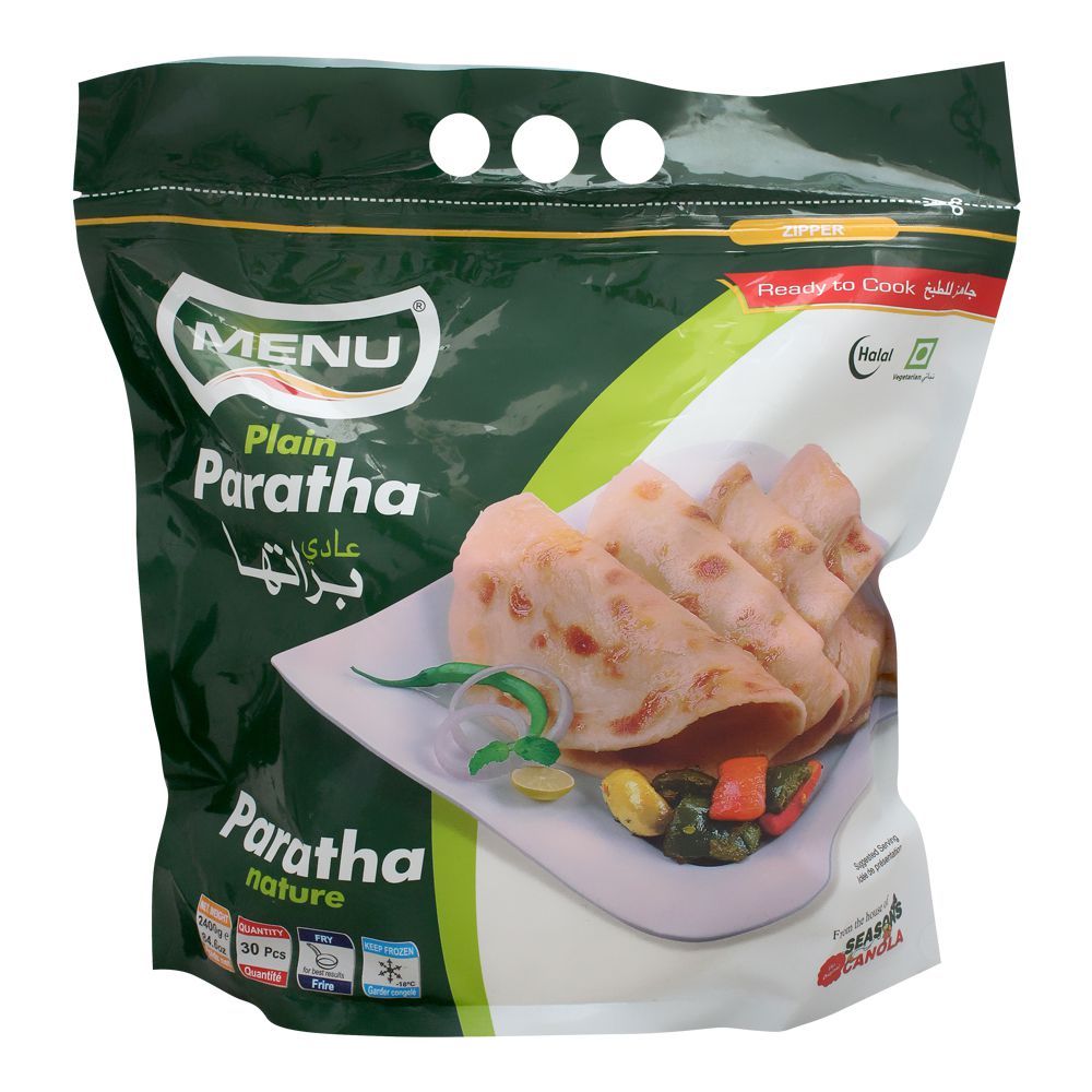 Menu Plain Paratha, 30 Pieces