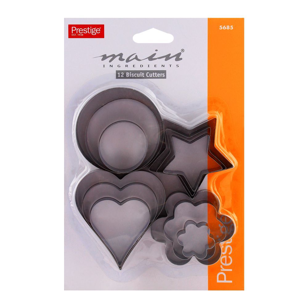 Prestige Biscuit Cutters 12-Pack - 5685