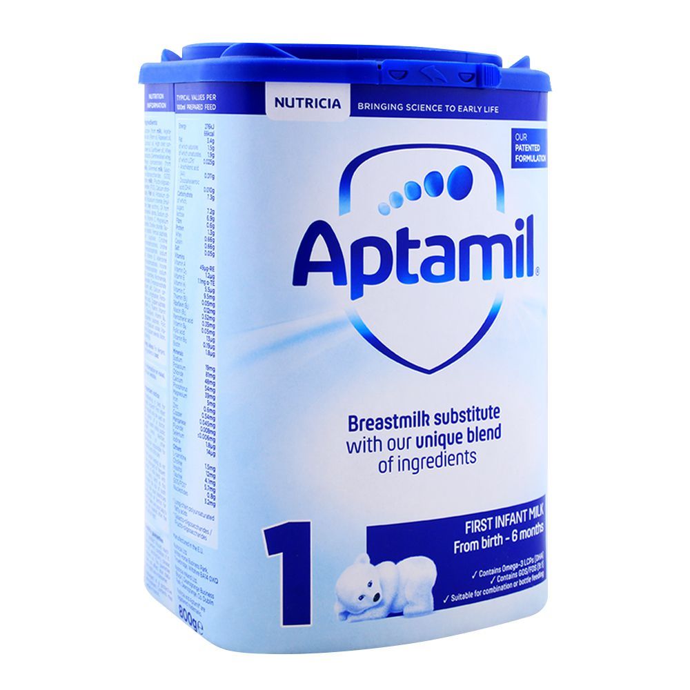 Aptamil No. 1, First Infant Milk, Birth to 6 Months, 800g