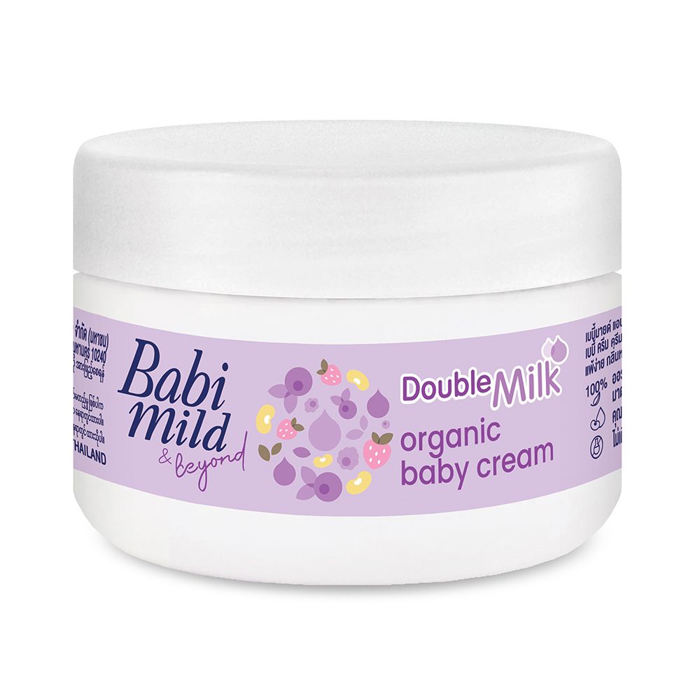 Babi Mild Double Milk Organic Baby Cream, 50g