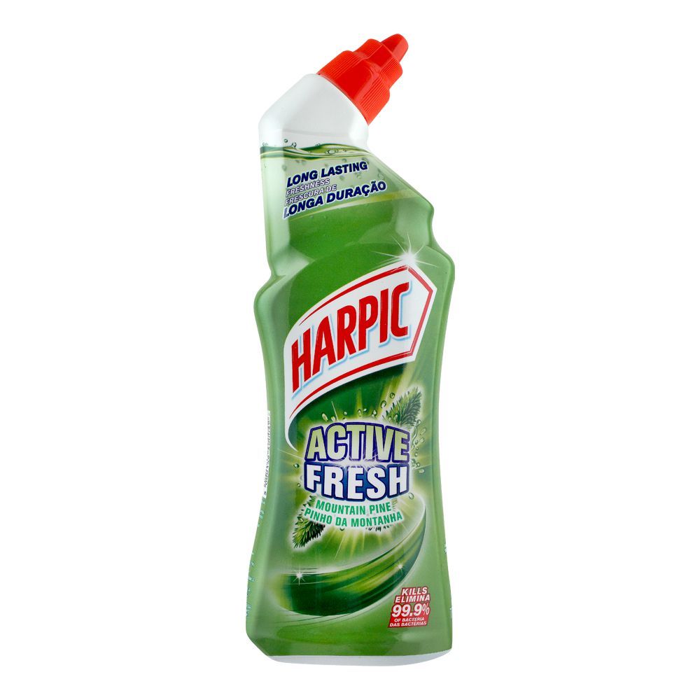 Harpic Active Fresh Toilet Cleaner, Mountain Pine, 750ml