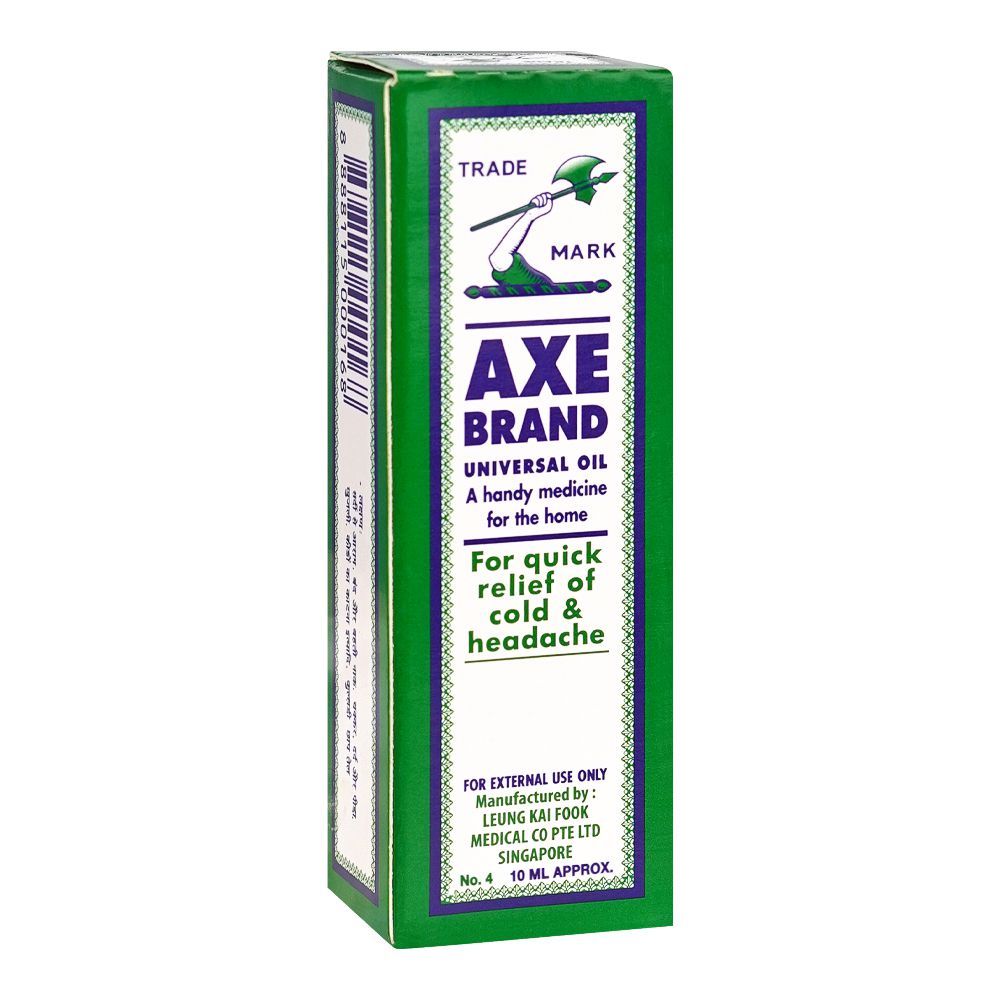 Axe Brand Universal Oil, For Quick Relief of Cold & Headache, 10ml