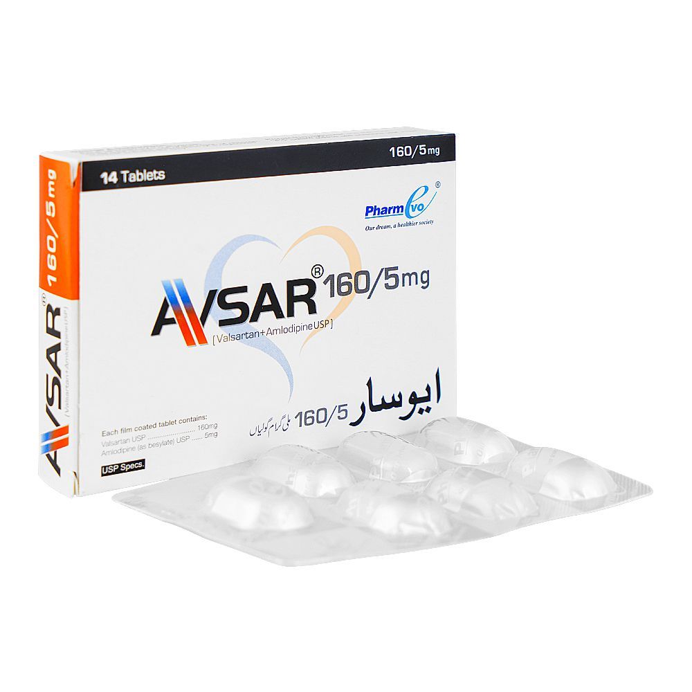 Avsar Tablets, 160/5Mg