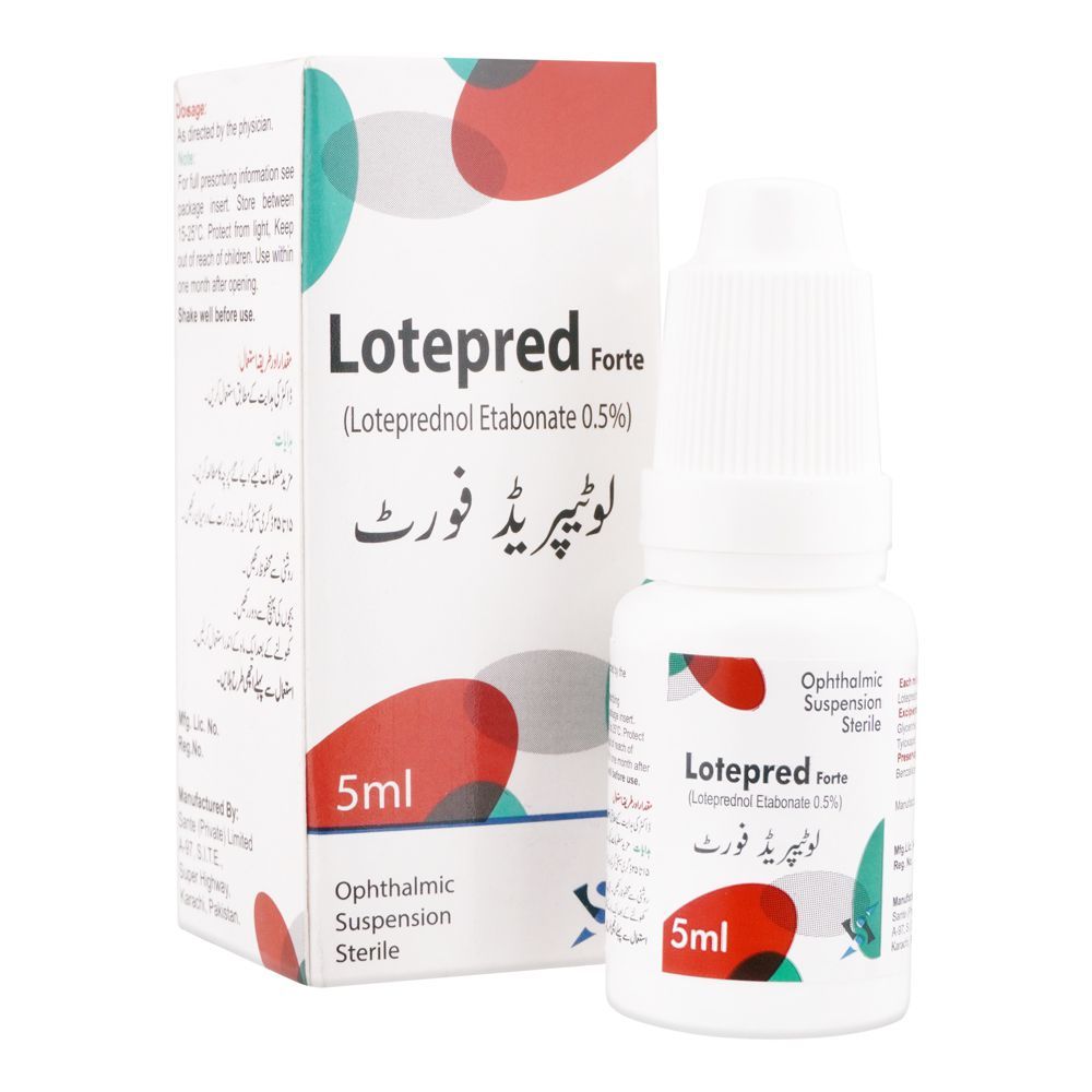 Sante Pharma Lotepred Forte Ophthalmic Suspension, 5ml