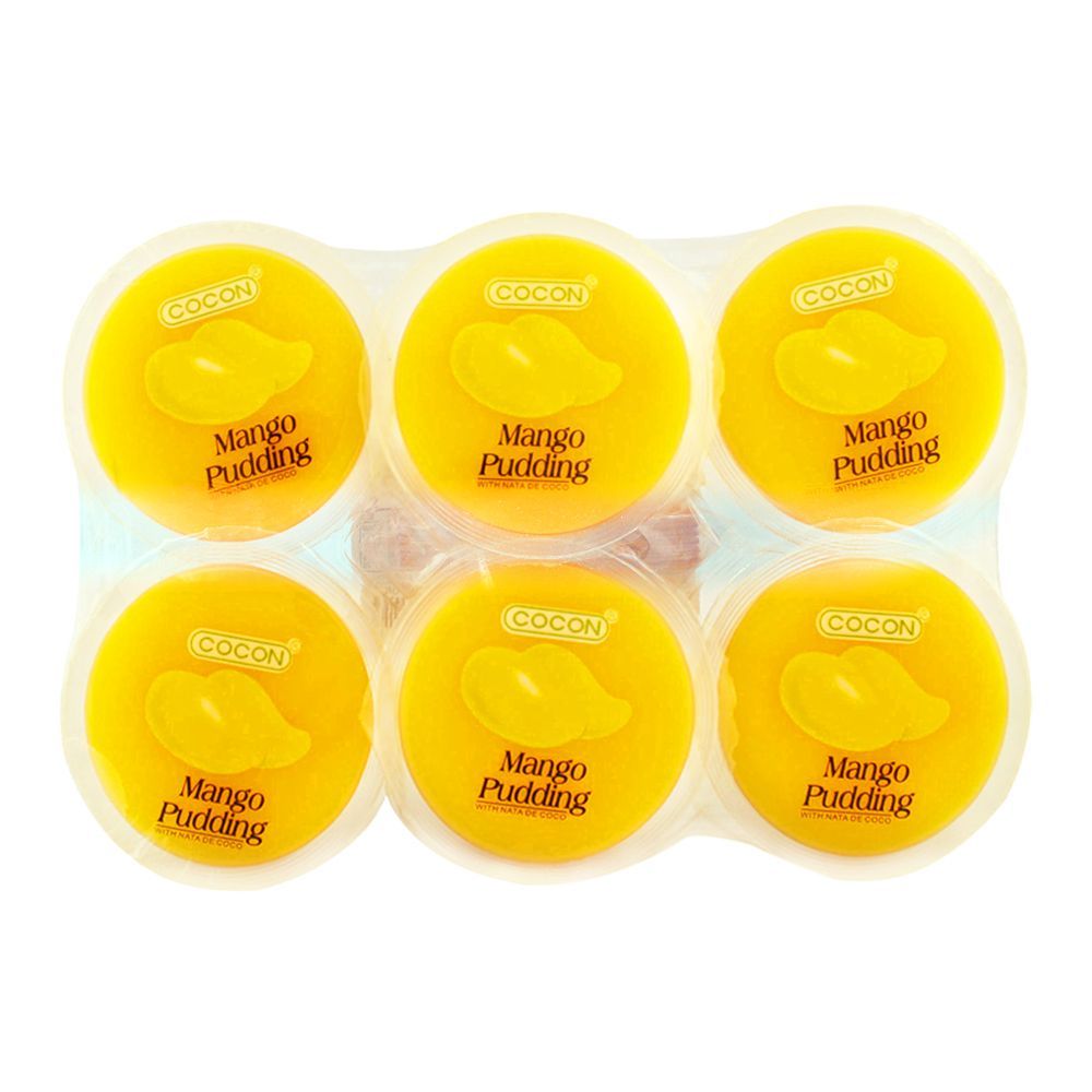 Cocon Mango Pudding, 6 Pieces, 80g