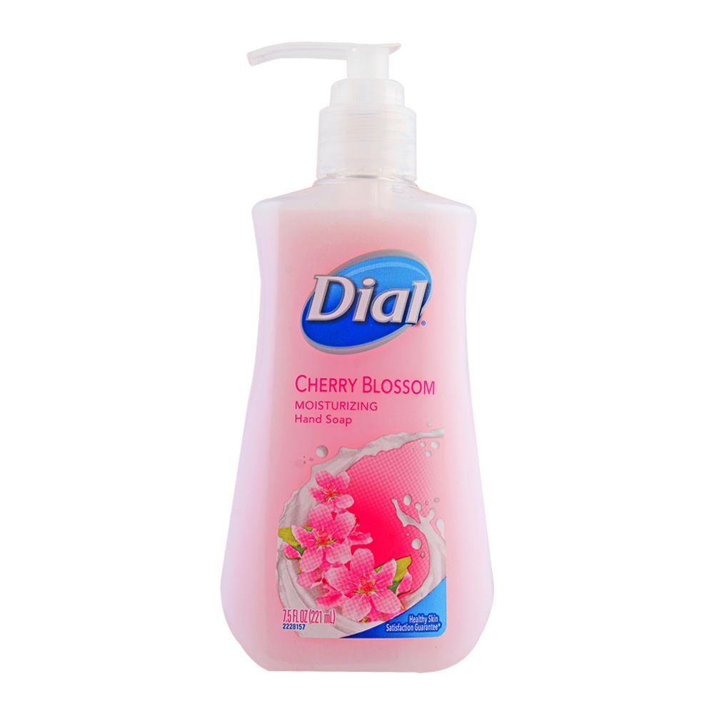 Dial Cherry Blossom Moisturizing Liquid Hand Soap, 221ml