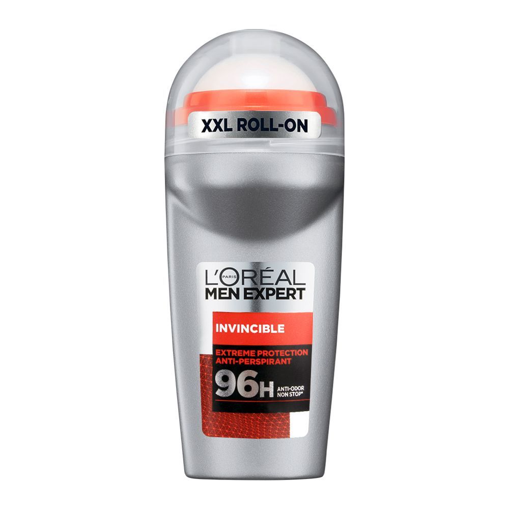 L'Oreal Paris Men Expert Invincible Extreme Protection 96H Anti-Perspirant Roll On, 50ml