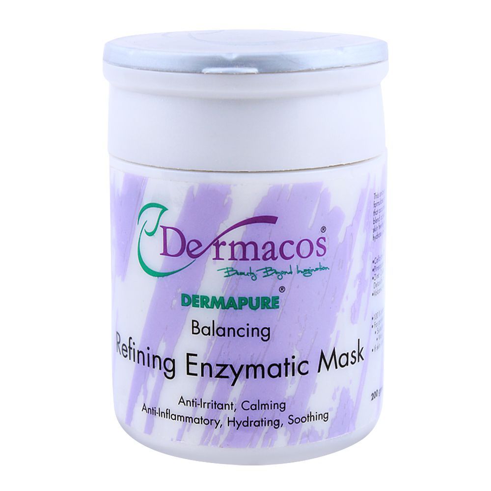 Dermacos Dermapure Balancing Refining Enzymatic Mask, 200g