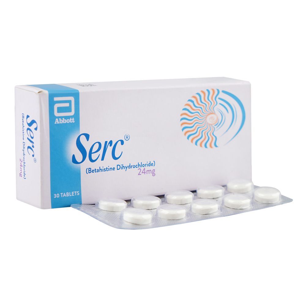 Abbott Serc Tablet, 24mg, 1-Strip