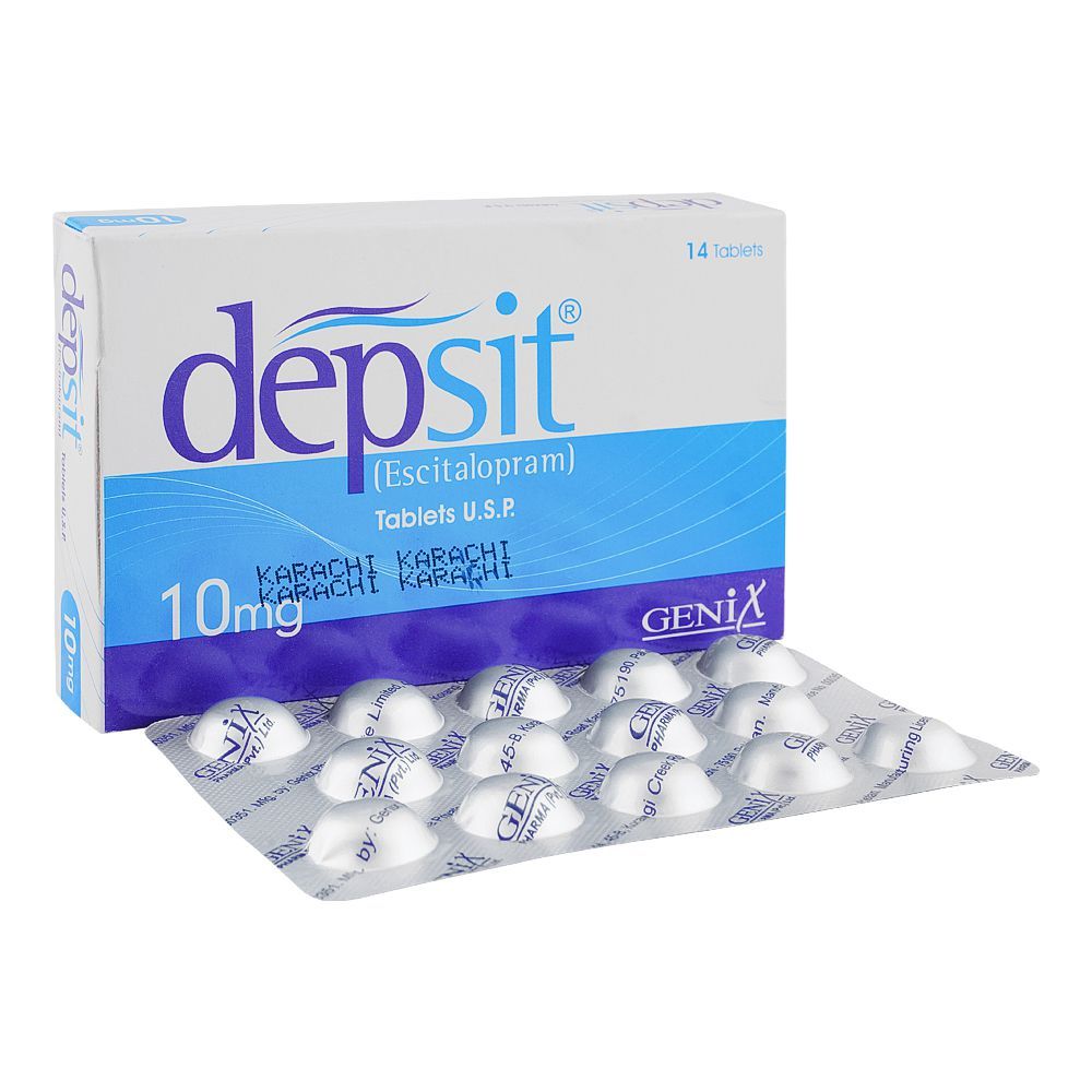 Genix Pharma Depsit Tablet, 10mg, 14-Pack