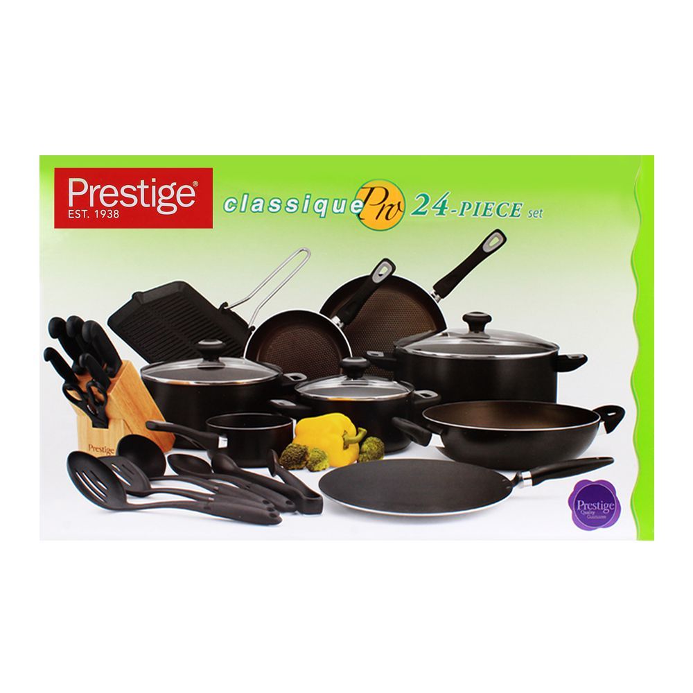 Prestige Non-Stick Cooking Set 24-Pack - 21638