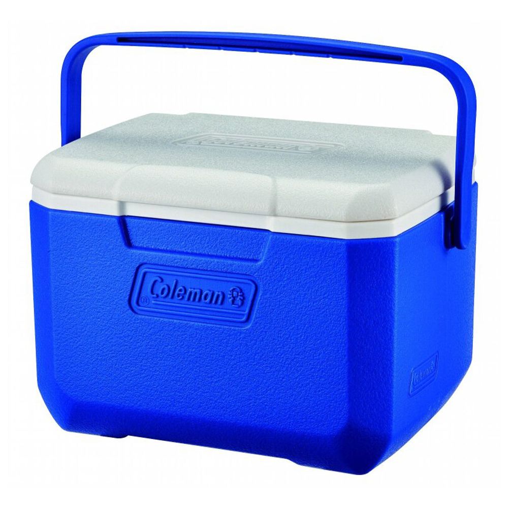 Coleman 5 Quart Cooler, 4.5 Liter Portable Ice Box for Camping, Drinks & Picnics, Performance Blue, 36076