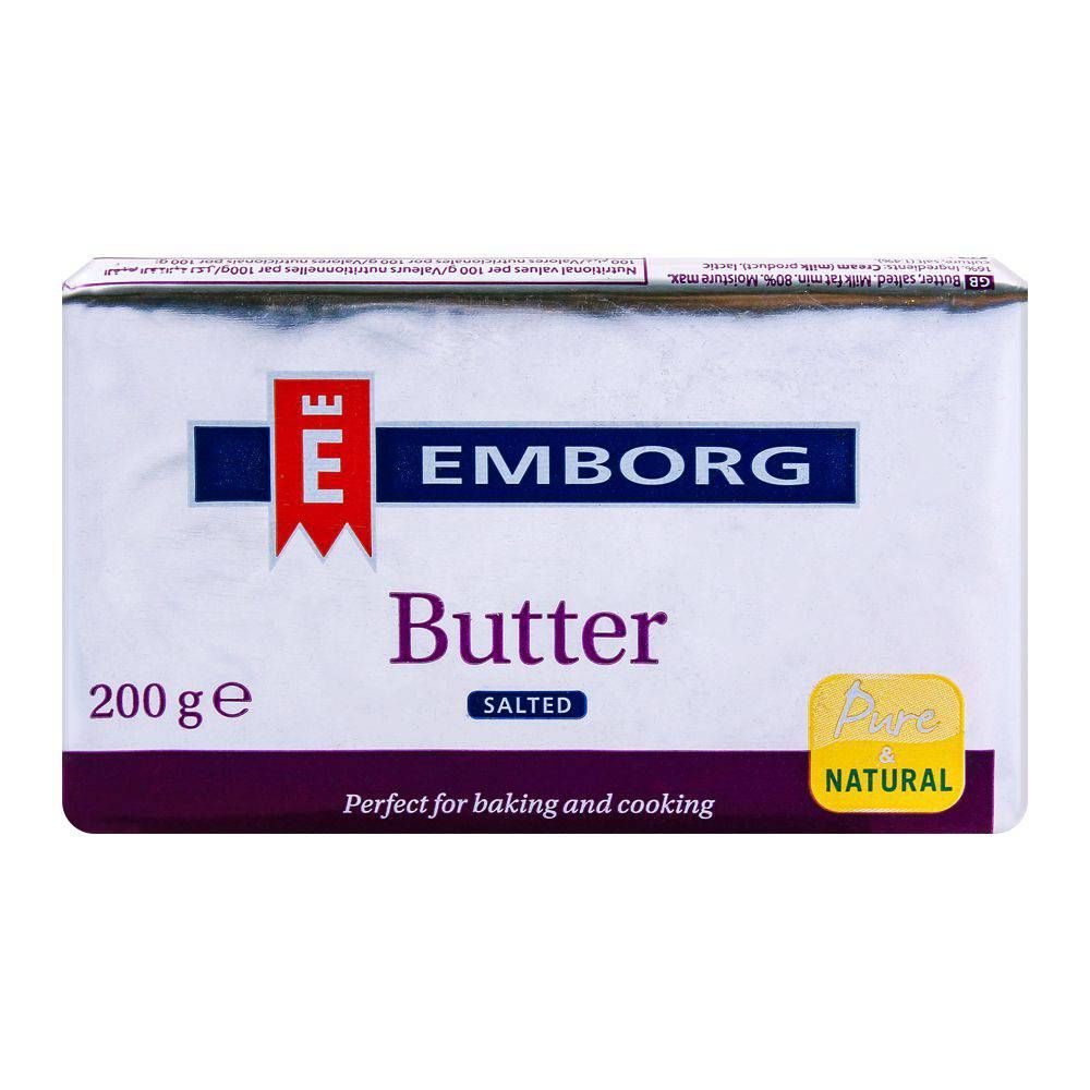 Emborg Butter Salted 200g