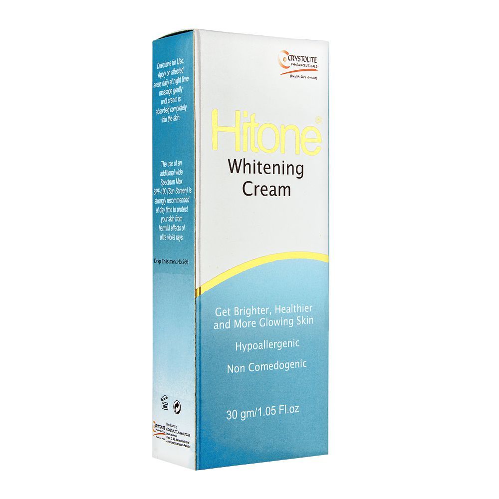 Hitone Whitening Cream, Hypoallergenic, 30g