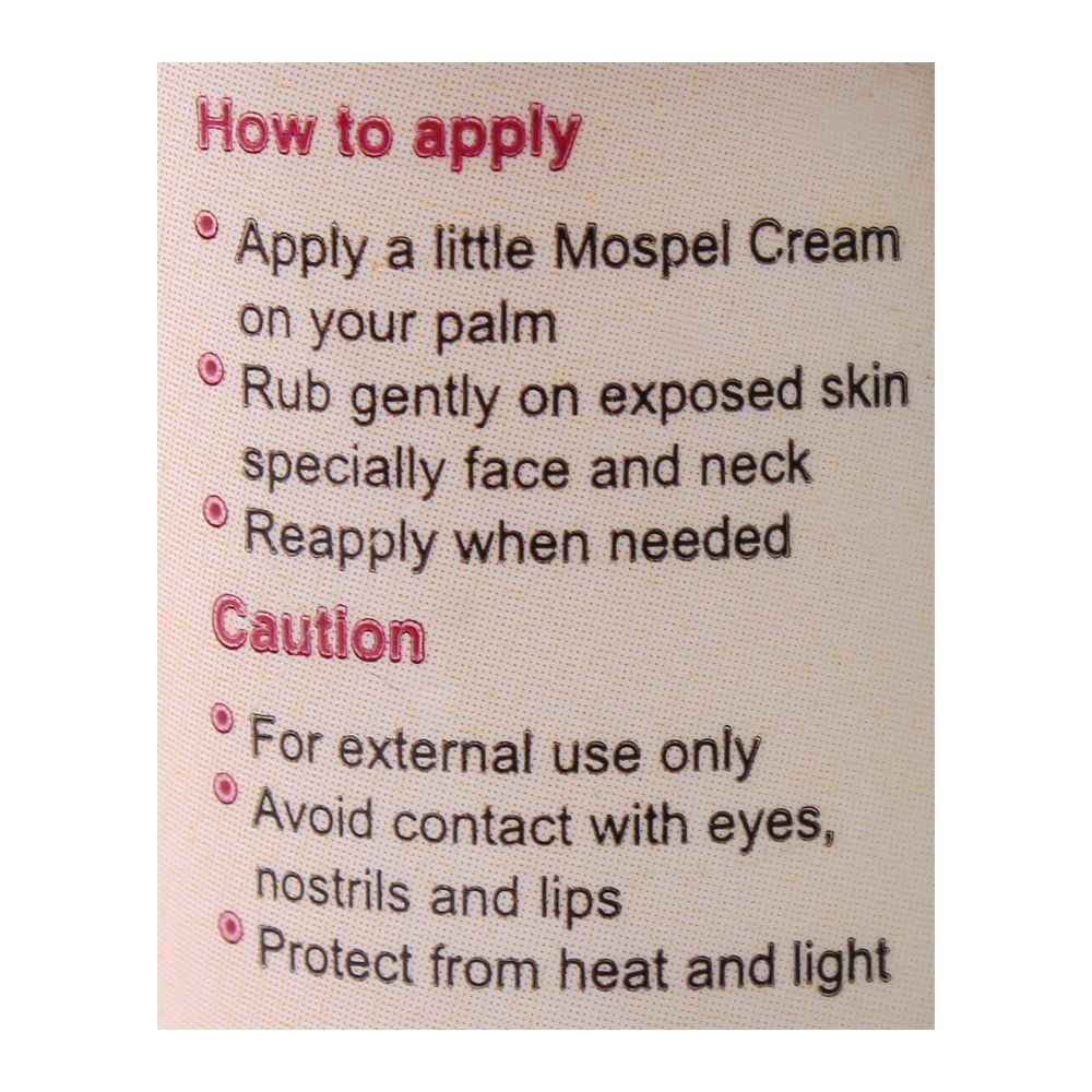 Order Mospel Mosquito Repellent Cream, Silk Fragrance, Protects Against ...